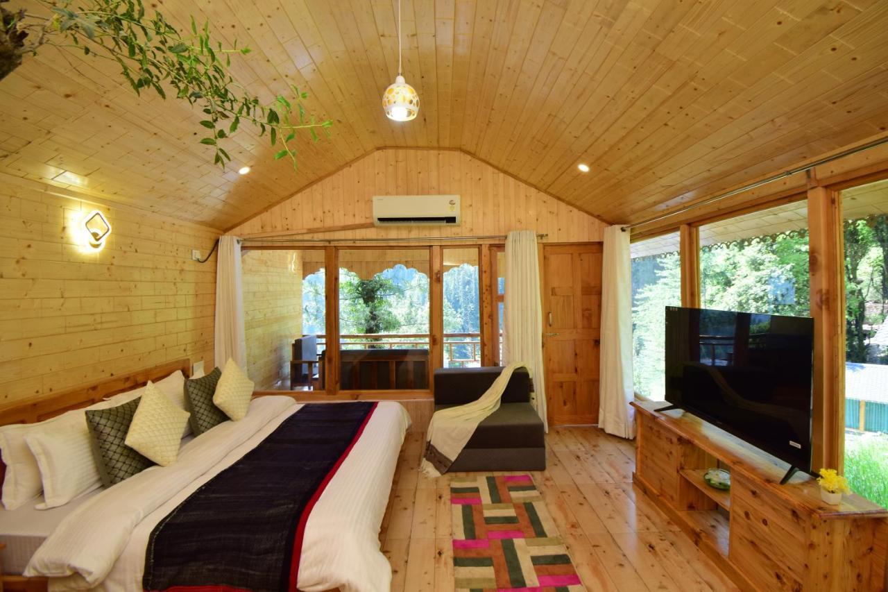 Tree House Latos Tandi Hotell Jibhi Eksteriør bilde